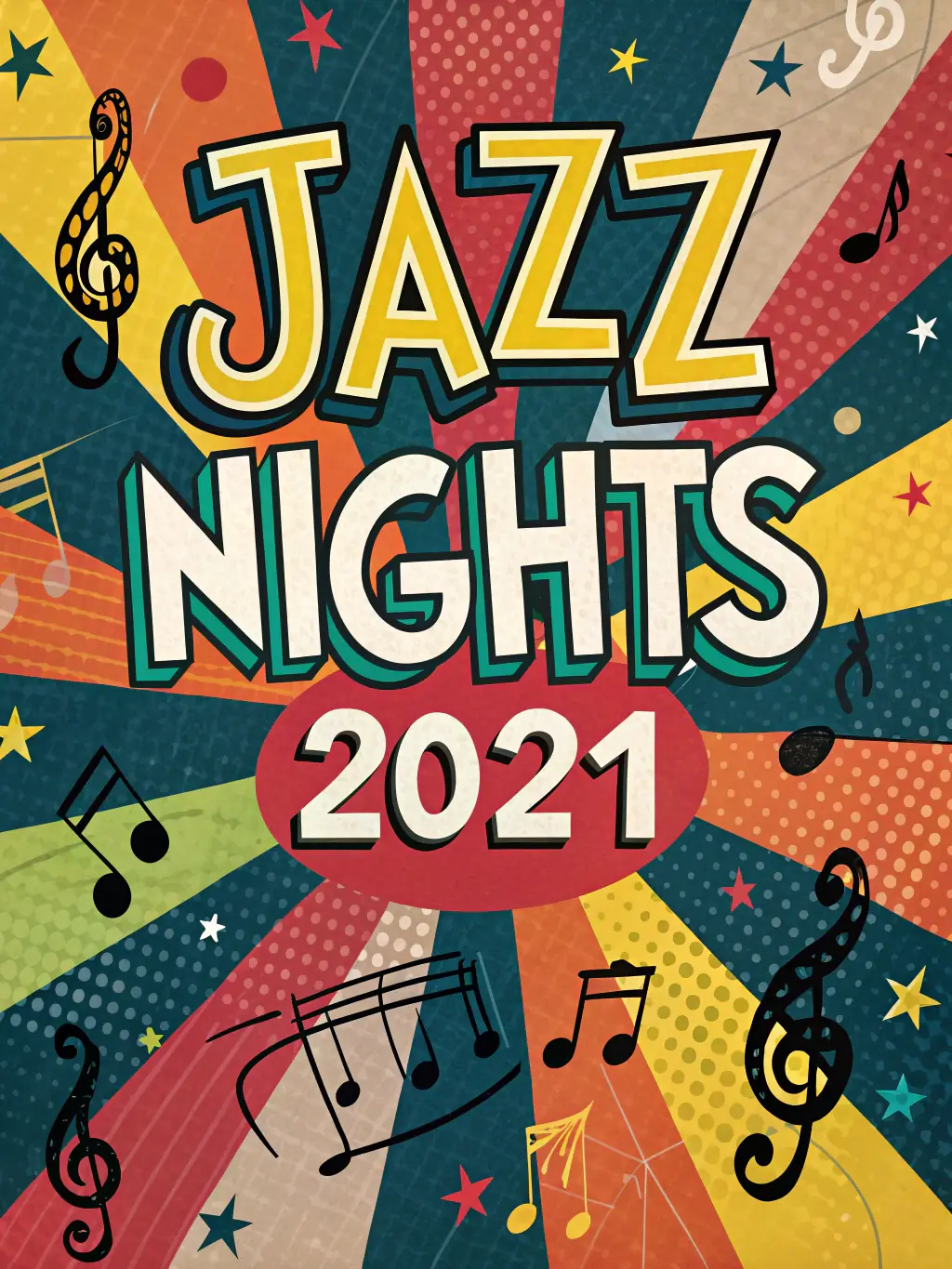 A promotional poster for a jazz festival in Dijon, featuring the headlining artist and the festival dates and venue.